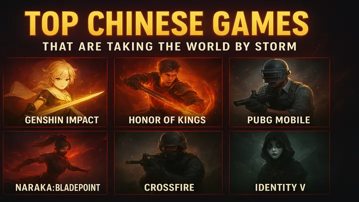 Top Chinese Games That Are Taking the World by Storm