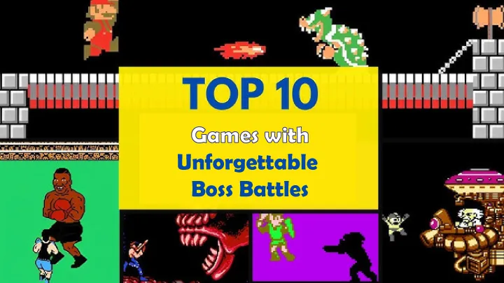 Top 10 Games with Unforgettable Boss Battles
